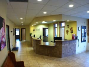 Grand Valley Animal Hospital reception area